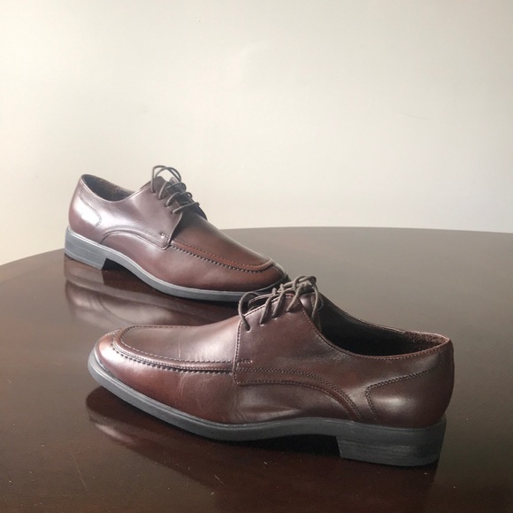 Cole Haan Chocolate Brn lace up 8.5M plain Oxfords - Picture 8 of 8